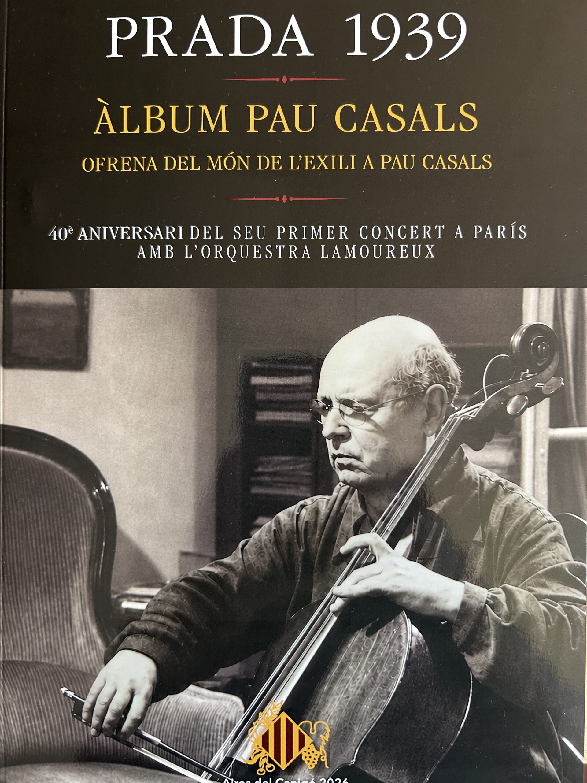 Couverture du livre Àlbum Pau Casals, Prada 1939